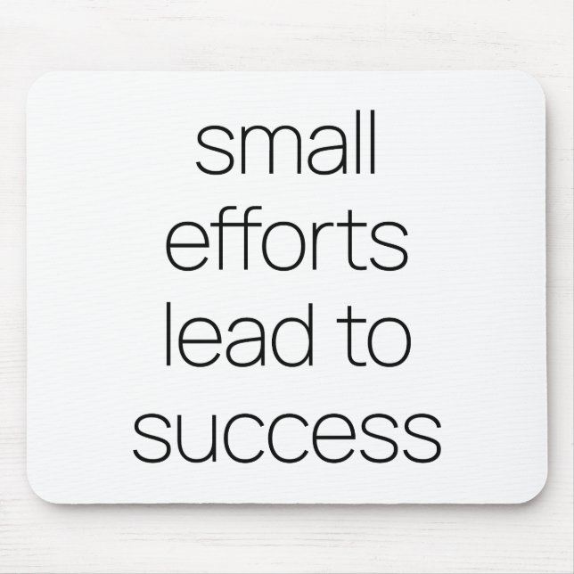 Liten Ansträngning Musmatta (Framsidan)