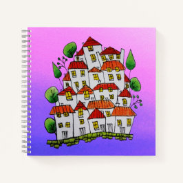 Liten anteckningsbok (Doodle - Handritad)