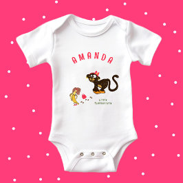 Liten apa baby bodysuit t shirt