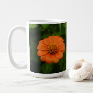 Liten apelsinblomskopp kaffemugg