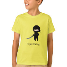 Liten Arg Ninja i Training