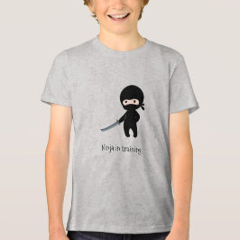 Liten Arg Ninja i Training T Shirt