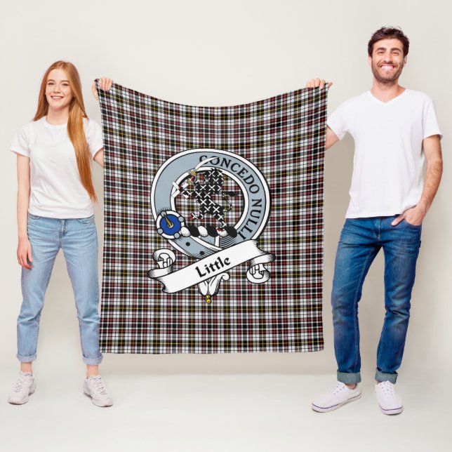 Liten Arisaid klanmärke Tartan Plaid Fleecefilt (På plats)