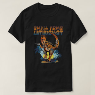 Liten Arm Enthusiast Funny T-rex Dinosaur T Shirt