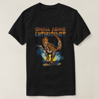 Liten Arm Enthusiast Funny T-rex Dinosaur T Shirt