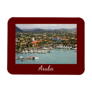 Liten Aruba Marina Magnet
