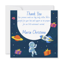 Liten Astronaut Babyfirande