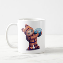 Liten astronaut kaffemugg