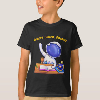 liten Astronaut Studie T Shirt
