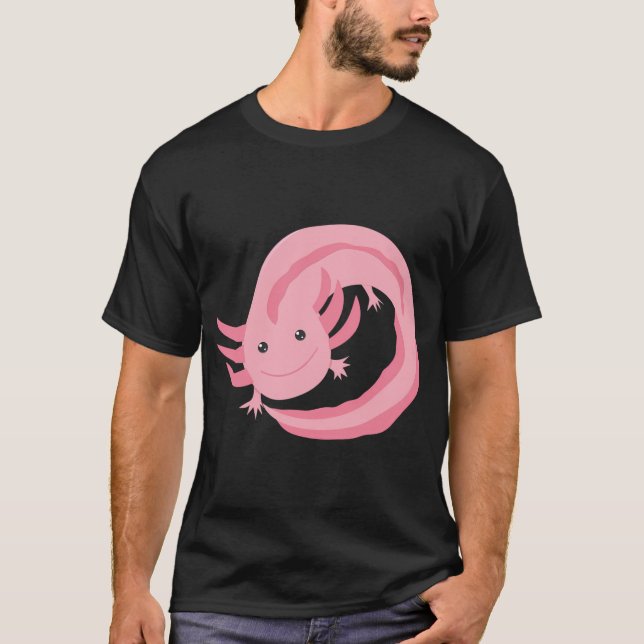 Liten Axolotl T Shirt (Framsida)