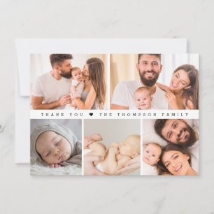 Liten babystödram, enkel fotosamling tack kort