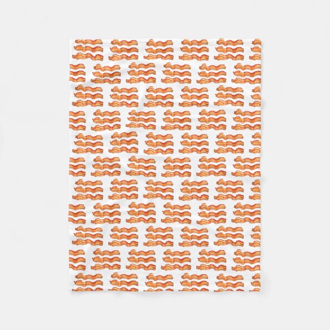 (Liten) bacon, Fleecefilt (Framsidan)