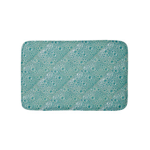 Liten badmat med turkosa Bubbles Badrumsmatta