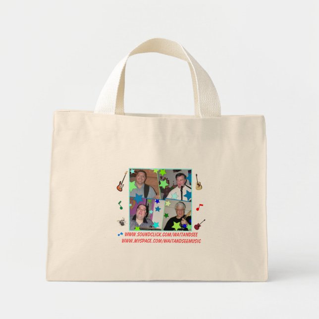 Liten bandförpackning mini tygkasse (Framsidan)