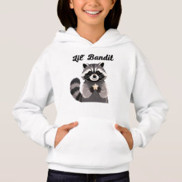 Liten bandit tvättbjörn minimalistisk djur-grafik t shirt