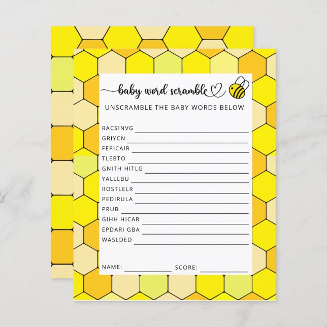 Liten Bébiss Förvirring (Fram/baksida)