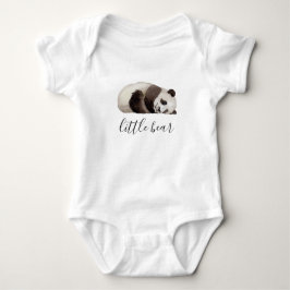 Liten björn. Akvarell söt panda. Roligt djur T Shirt