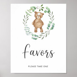 liten björn är på väg \ Favoriter Poster