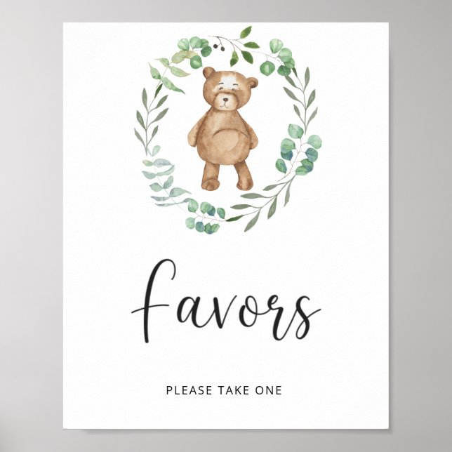 liten björn är på väg \  Favoriter Poster (Framsidan)