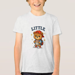 Liten björn ryggsäck t shirt