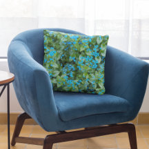 Liten blå Brunnera blommor Blommig