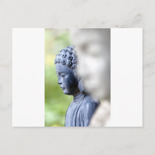 Liten blå Buddha Vykort