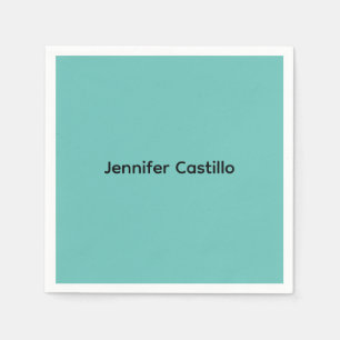 Liten, blå, svart, modern pappersservett