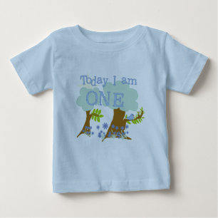 Liten bläckfisk 1:a födelsedag Tshirts och present