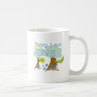 Liten bläckfisk 1:a födelsedag Tshirts och present Kaffemugg