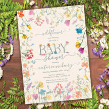 Liten blommigt av vilda blommor, babykläder