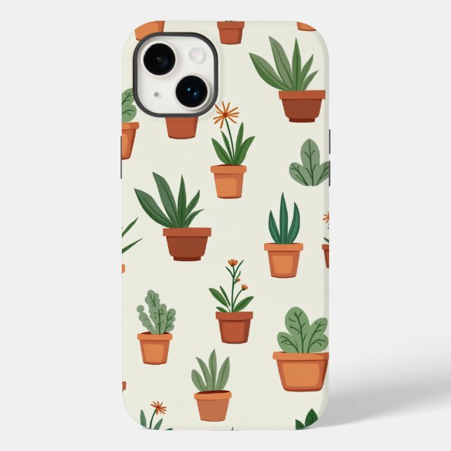 Liten blomstrare iphone case (Baksida)