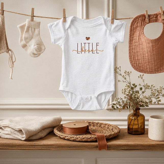 Liten bönas kaffetema  t shirt (Little Bean)