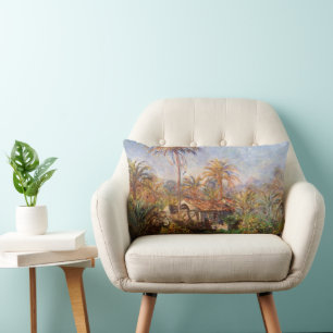 Liten bondgård i Bordighera av Claude Monet Lumbarkudde