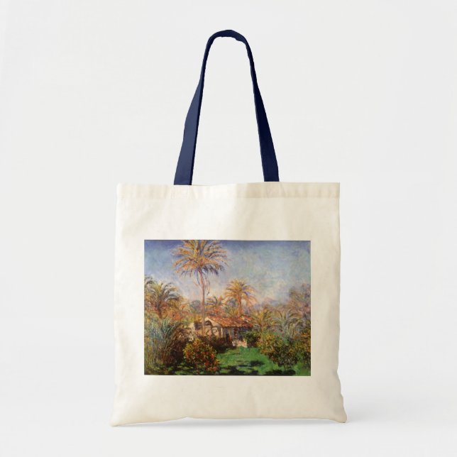 Liten bondgård i Bordighera av Claude Monet Tygkasse (Framsidan)