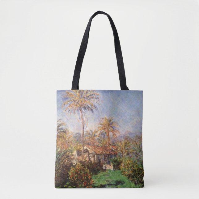 Liten bondgård i Bordighera av Claude Monet Tygkasse (Framsida)