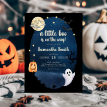 Liten Boo Halloween Baby Shower-fest