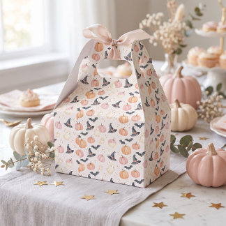 Liten Boo Halloween Baby Shower Fördelningslåda Presentaskar
