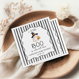 Liten Boo Halloween-spöke Bebis-badservetter Pappersservett