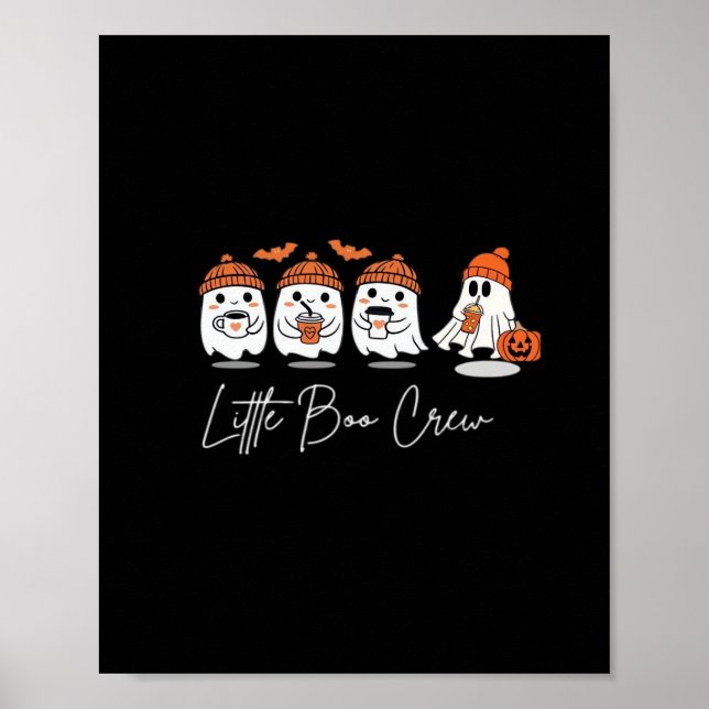 Liten Boo Halloween tryckdesign Poster (Framsidan)