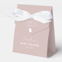 Liten Boo Rosa Spökflicka Baby Shower Förmånslåda