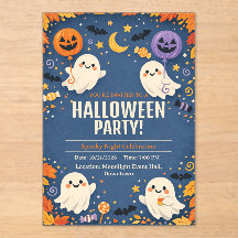 Liten Boo Söt Spöke Halloween-fest
