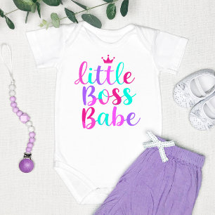 "Liten Bossiga Tjej" Färgrik T Shirt