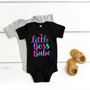 "Liten Bossiga Tjej" Färgrik T Shirt