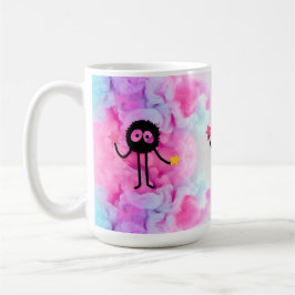 Liten busig varelse Whimsical Kaffemugg