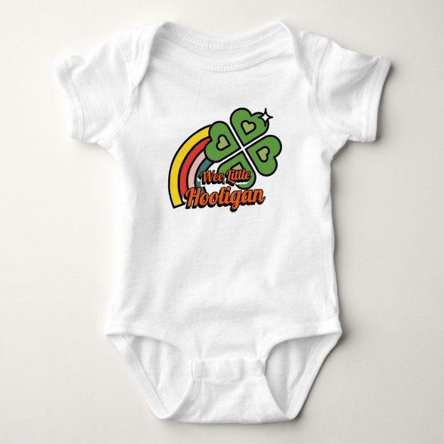 Liten busunge St. Patrick's Day T Shirt (Framsida)