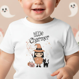 Liten Charmer Halloween-häxa ID1325 T Shirt