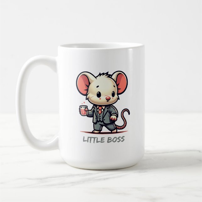 Liten chefsmus kaffemugg (Vänster)