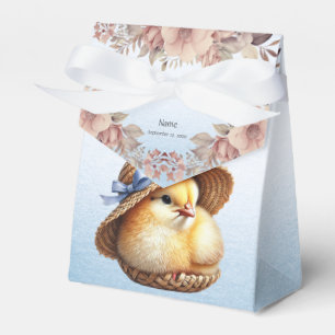 Liten Chick, blå menyfliksruta Presentaskar