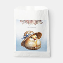 Liten Chick Blue Ribbon Favor Bags