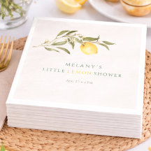 Liten Citron Citrus Baby Shower
